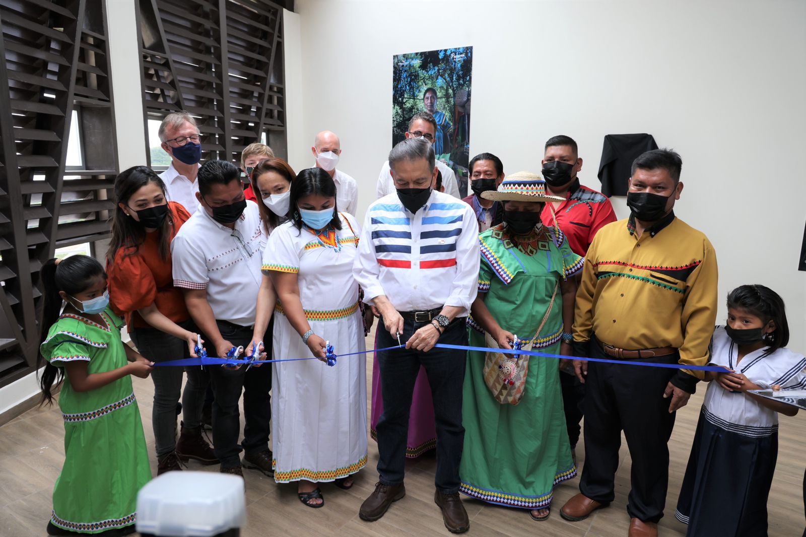 Presidente Cortizo Cohen inaugura Gobernación en la comarca Ngäbe Buglé 