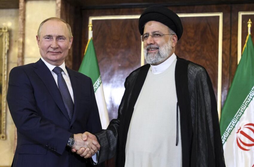  Presidente Putin en Teherán para conversaciones con líderes de Irán y Turquía