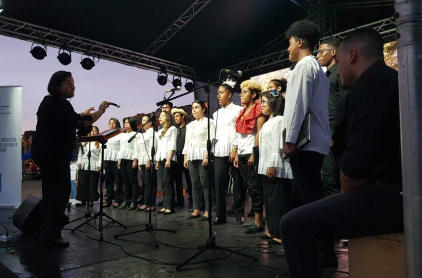  Jóvenes participaron en actos de 503 años de fundación de Panamá Viejo