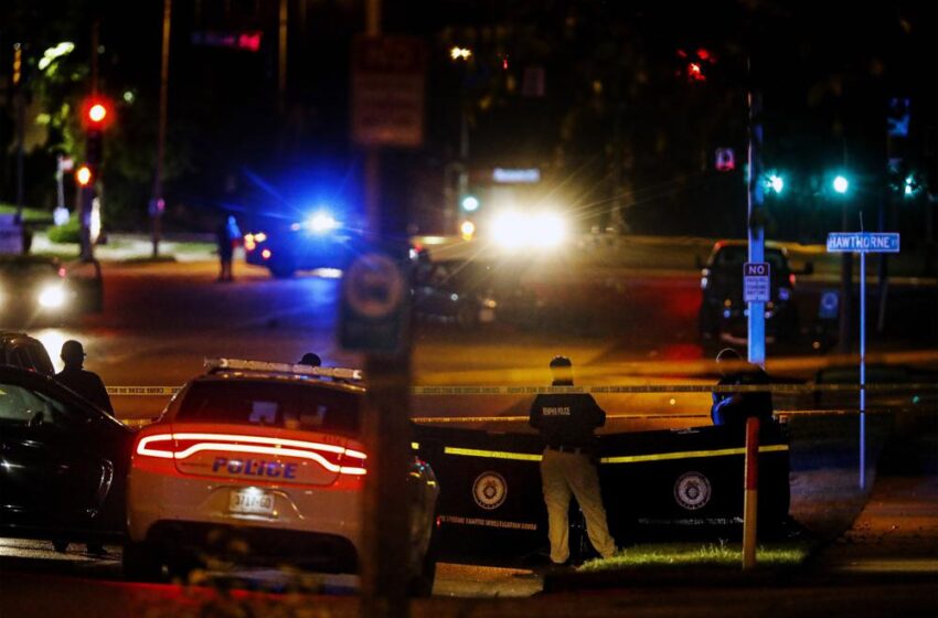  Matan a 4 en tiroteos y hombre de Memphis  es arrestado