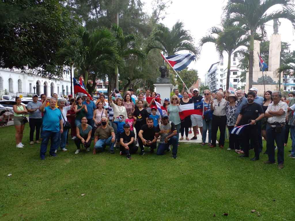Voces multicolores piden en Panamá cese bloqueo a Cuba