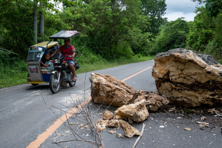  Terremoto de magnitud 6,4 sacude el norte de Filipinas