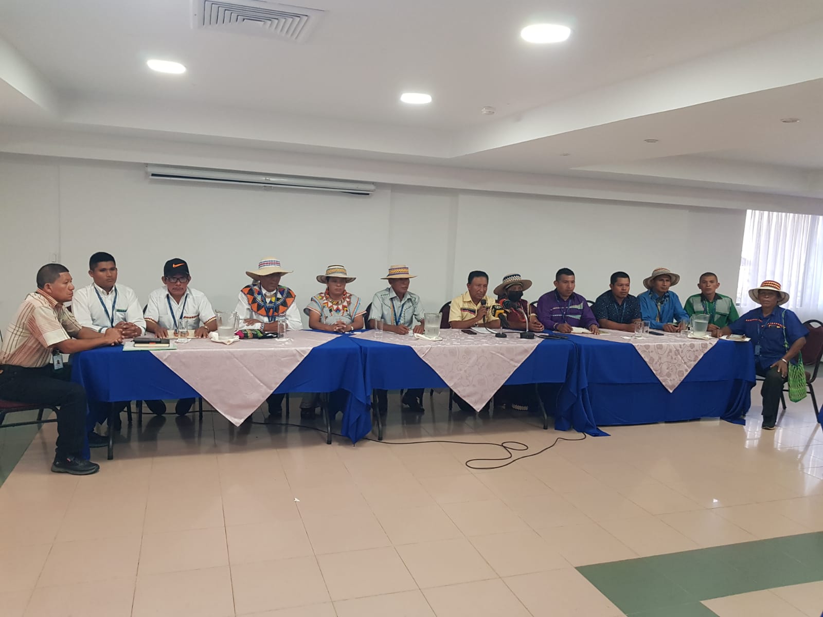 Autoridades Tradicionales Ngäbe Buglé electas abogan por la Gobernabilidad