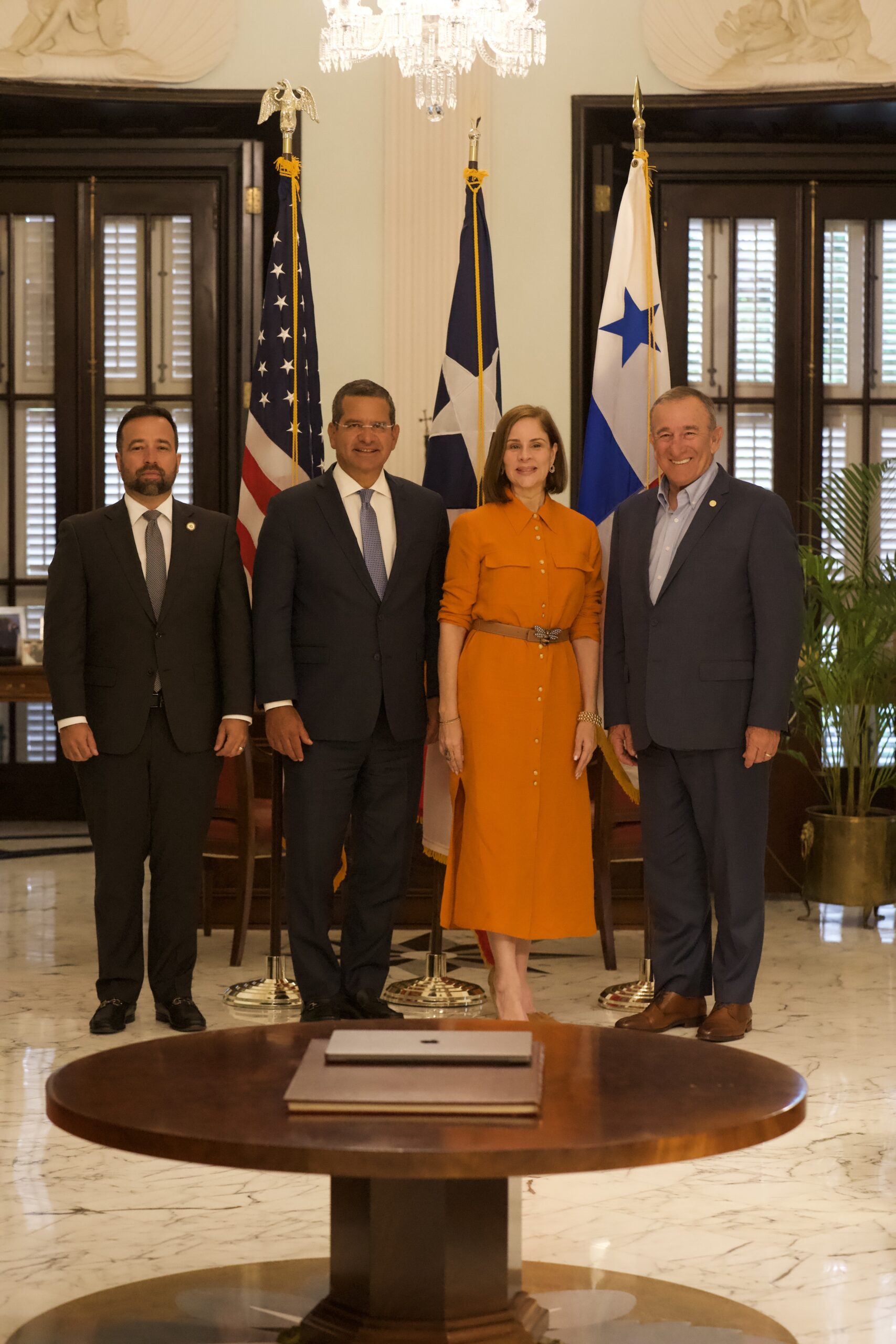 Primera dama Yazmin de Cortizo se reúne con Gobernador de Puerto Rico