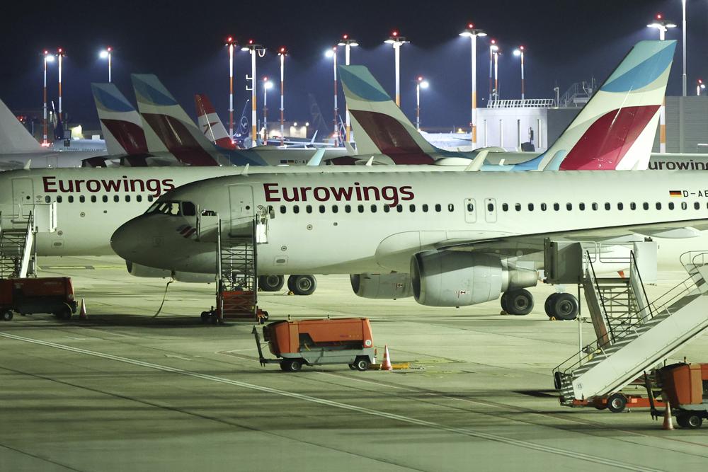 Pilotos de Eurowings en Alemania inician huelga de tres días