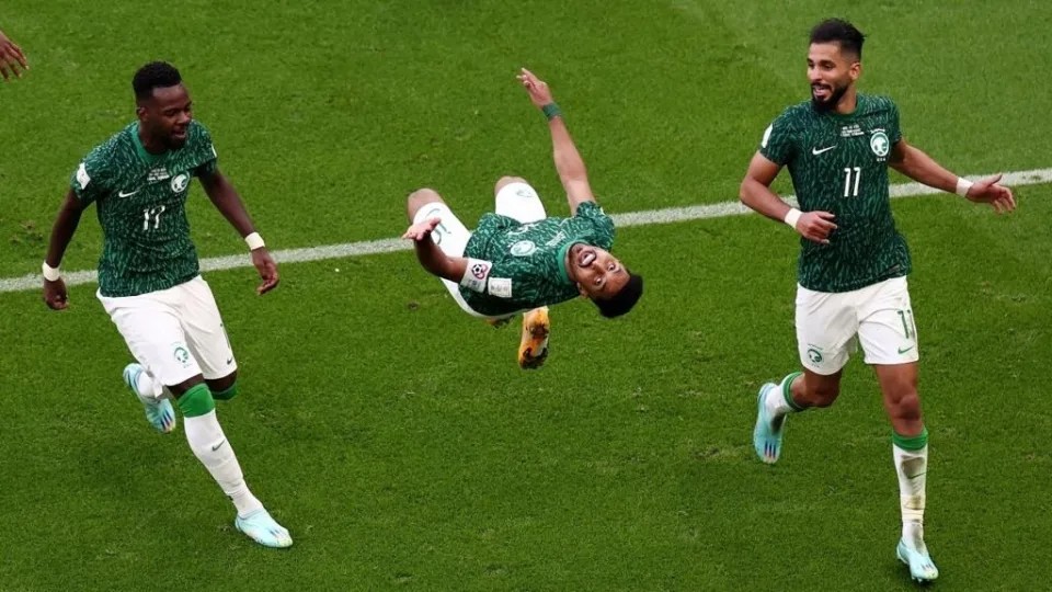 Seguirá en la historia del Mundial la hazaña de Arabia Saudita contra Argentina