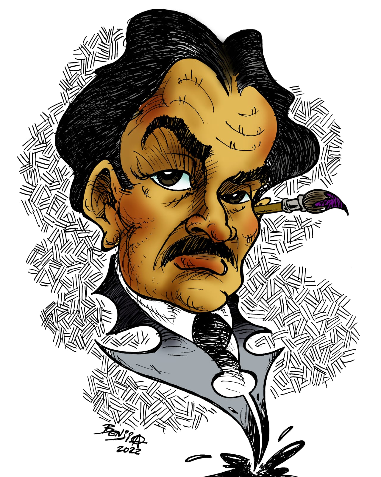 Caricaturista "Benji" entre los finalistas en Colombia