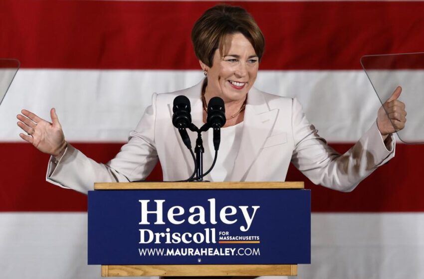  Maura Healey primera gobernadora lesbiana electa en Estados Unidos
