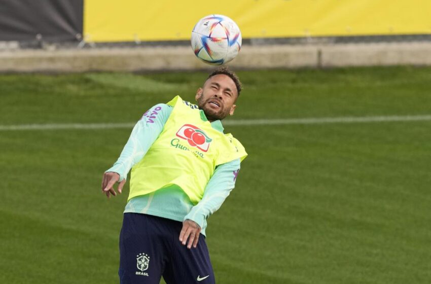  Neymar se une a Brasil, tiene 1ra práctica antes de la Copa del Mundo