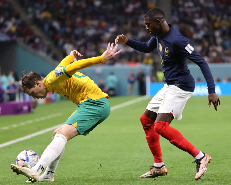 El francés Dembelé se mostró satisfecho