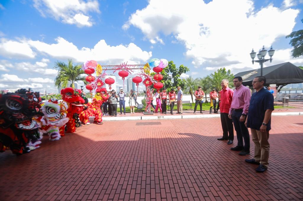 Vicepresidente Carrizo participa en la celebración del Año Nuevo chino