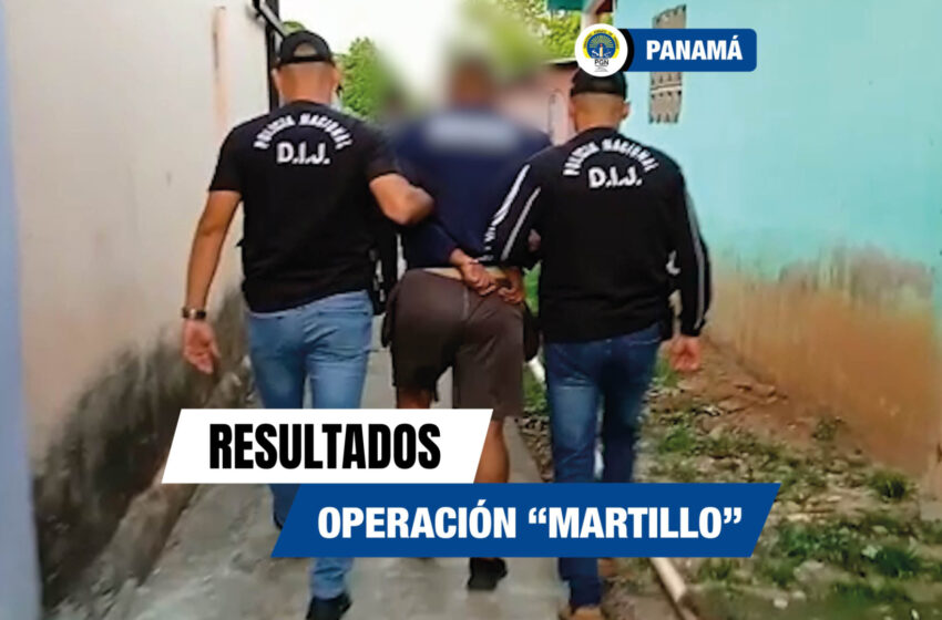  Capturan 7 personas en operación » Martillo»