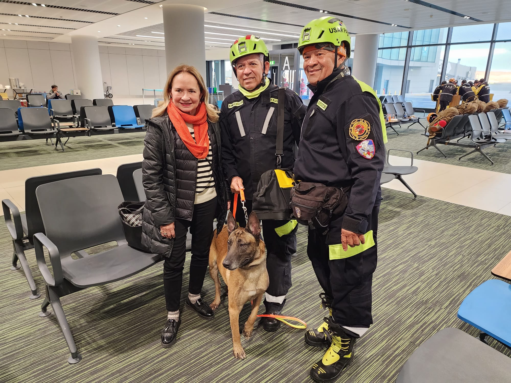 Grupo de rescate de Panamá llega a Turquía