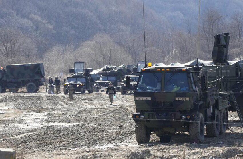  Ejércitos surcoreano y estadounidense inician maniobras militares