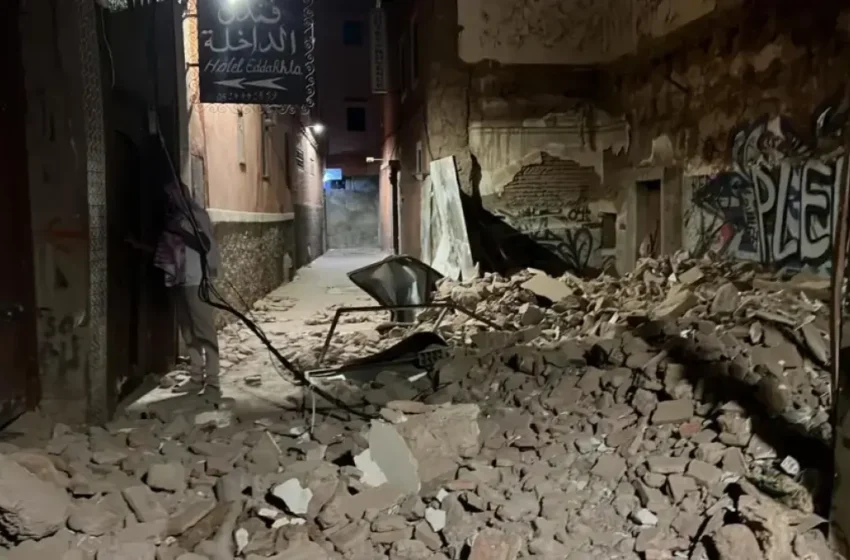  Terremoto azota Marruecos, aumenta cifras de muertos