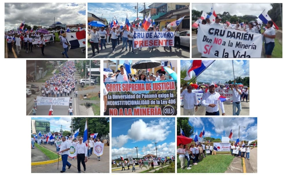 Universidad de Panamá rechaza minería a cielo abierto