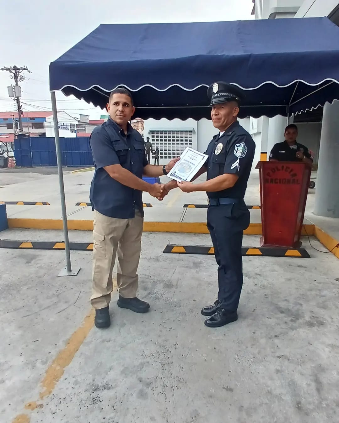 Policía de Colón celebran Aniversario N. 77