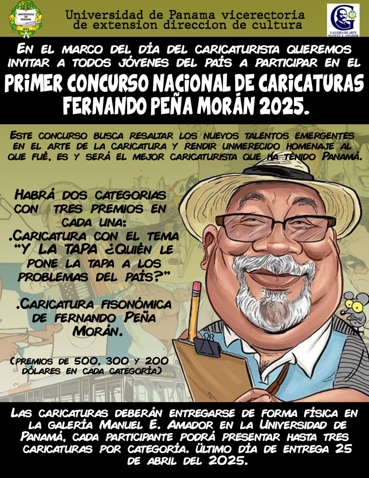 Concurso de caricaturas Fernando Peña Morán