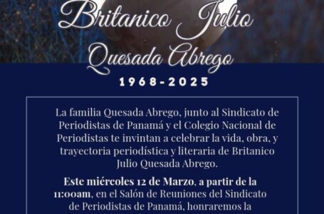 Invitan en memoria del periodista Británico Quezada