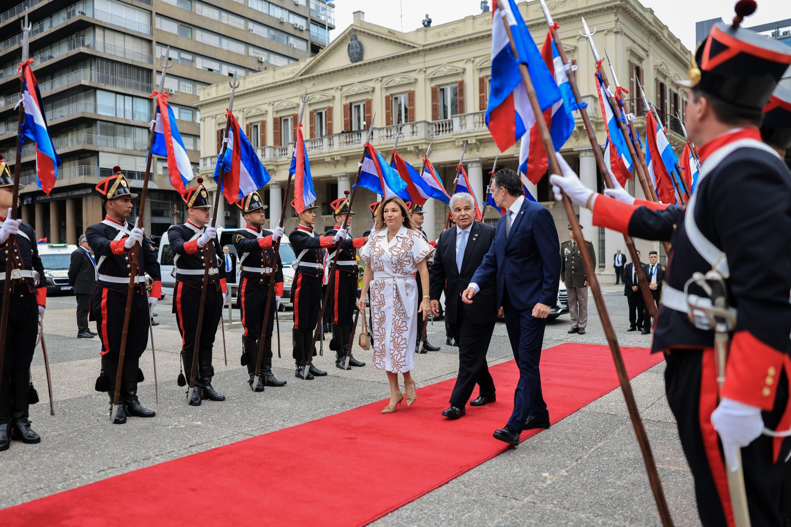 Presidentes Mulino y Frank-Walter Steinmeier