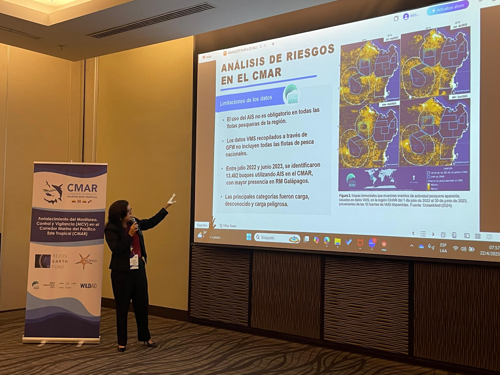 Panamá combate la pesca ilegal, expertos del CMAR se reúnen