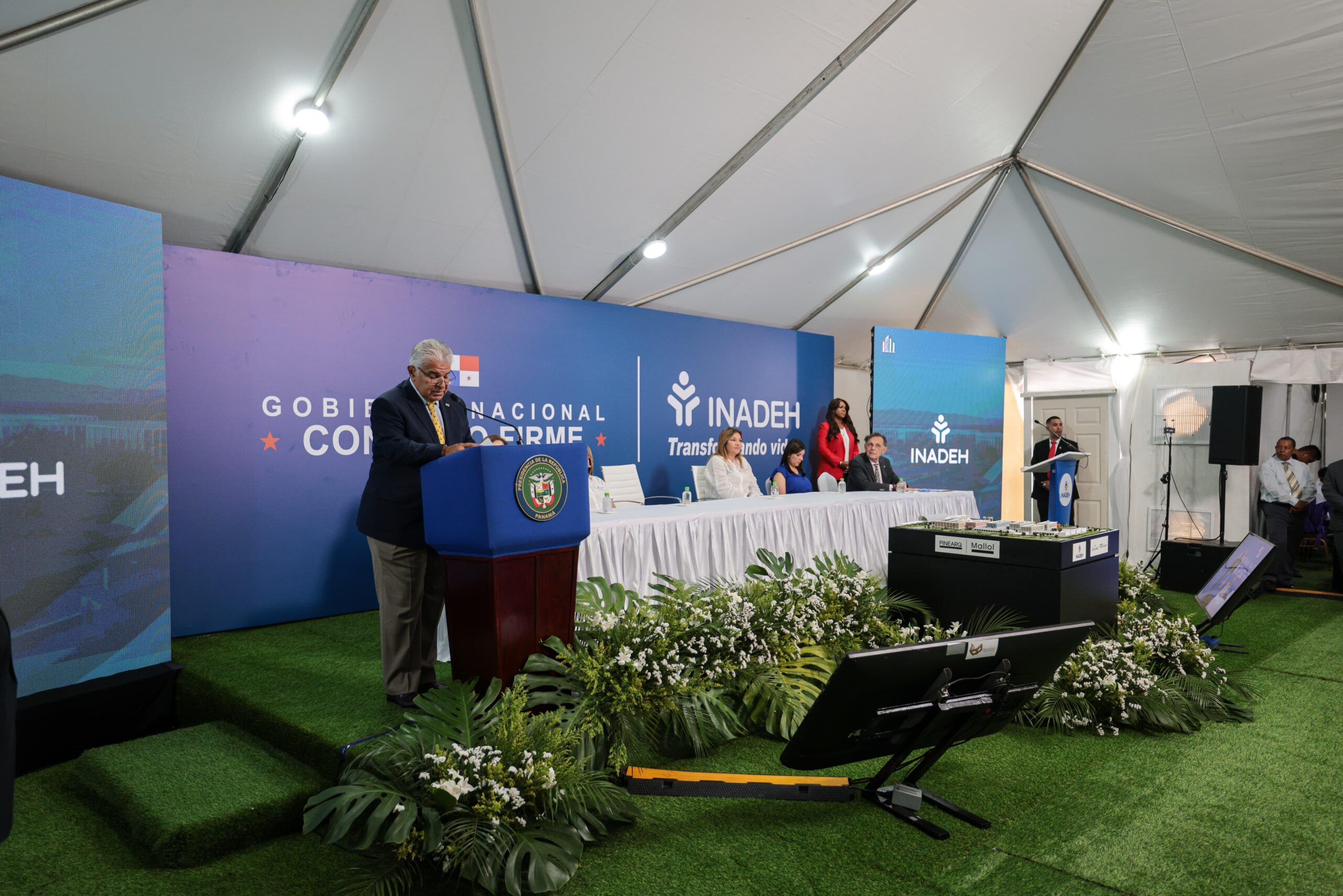 Presidente Mulino impulsa proyecto del Inadeh, B/.65 millones en inversión