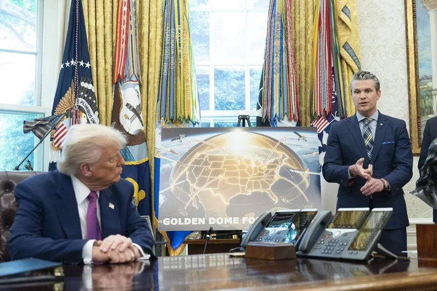 China pide a EE.UU. que abandone la «cúpula dorada»