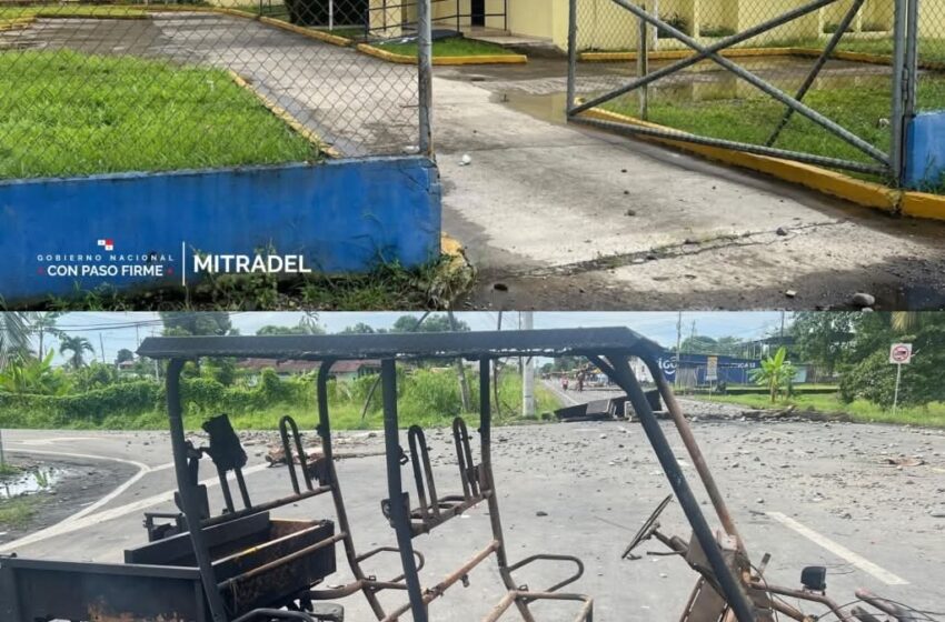  Actos vandálicos en sede regional de Mitradel