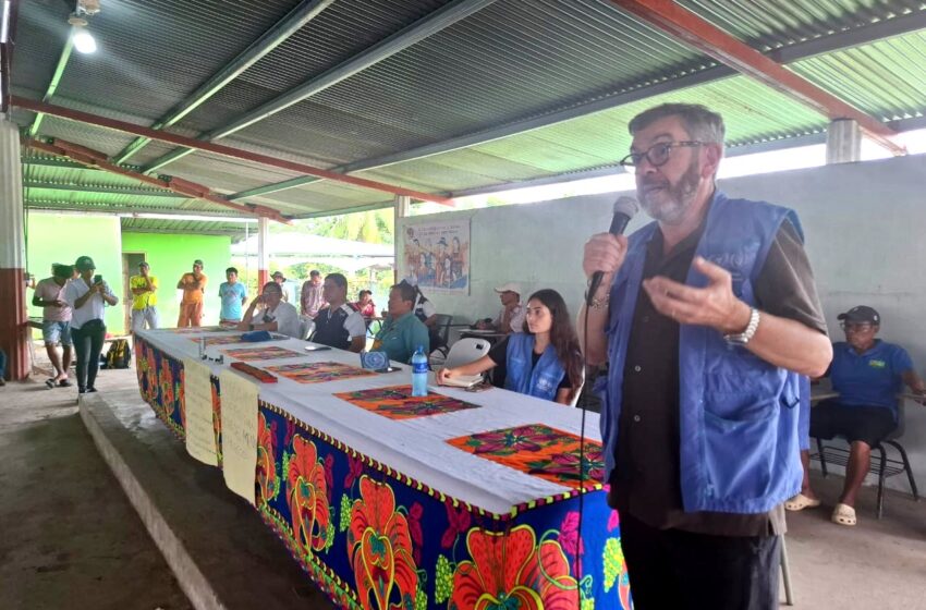 Defensoría y OACNUDH llegan a Arimae, preocupa la violencia