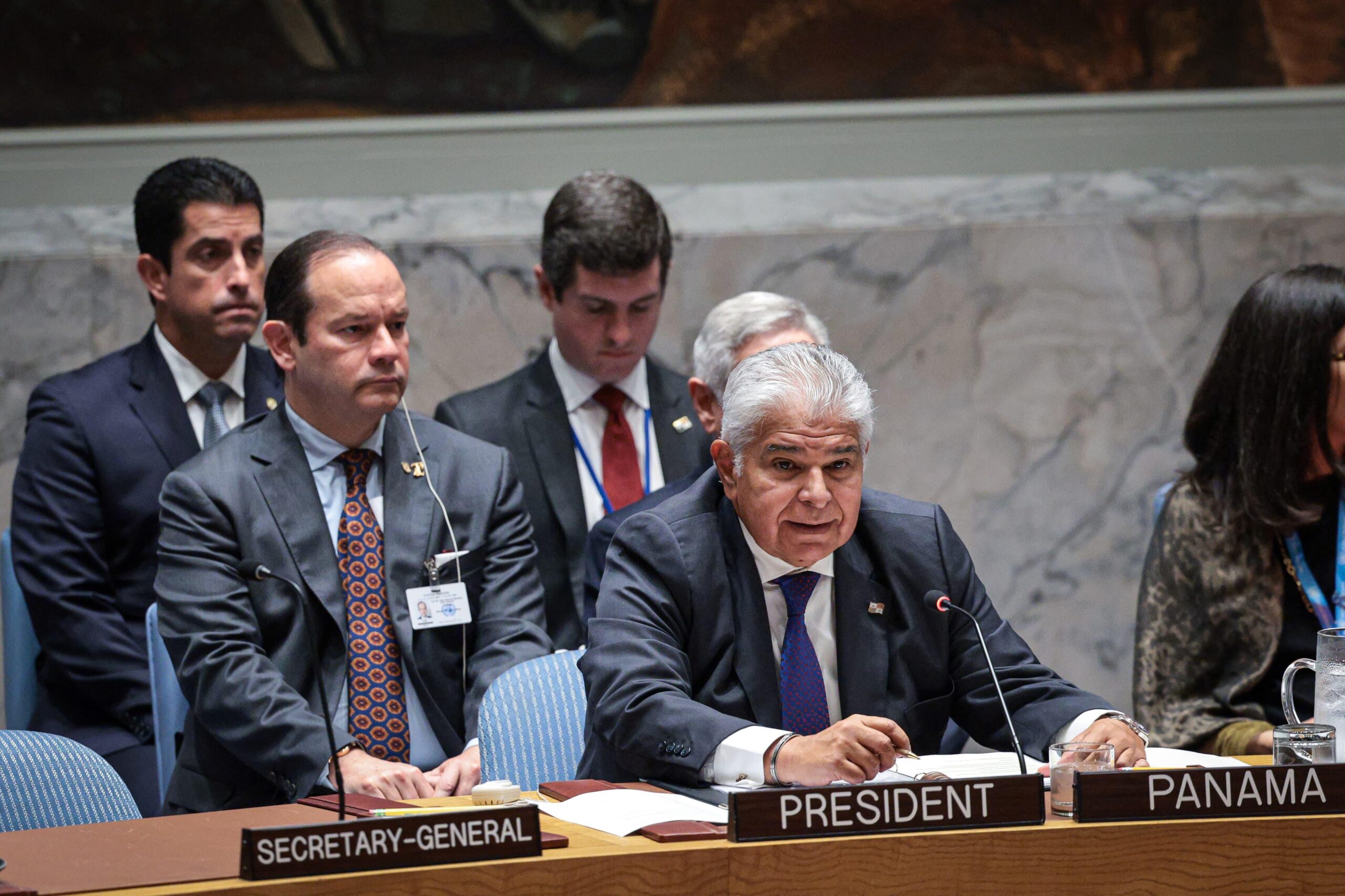 Mulino ante la ONU: Panamá es un aporte a la paz y al desarrollo del comercio mundial.