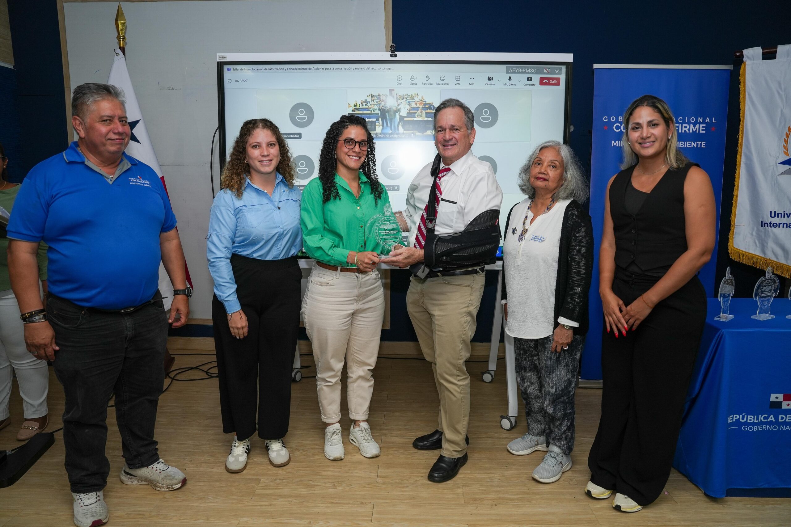 Reconocimiento por protección de tortugas marinas