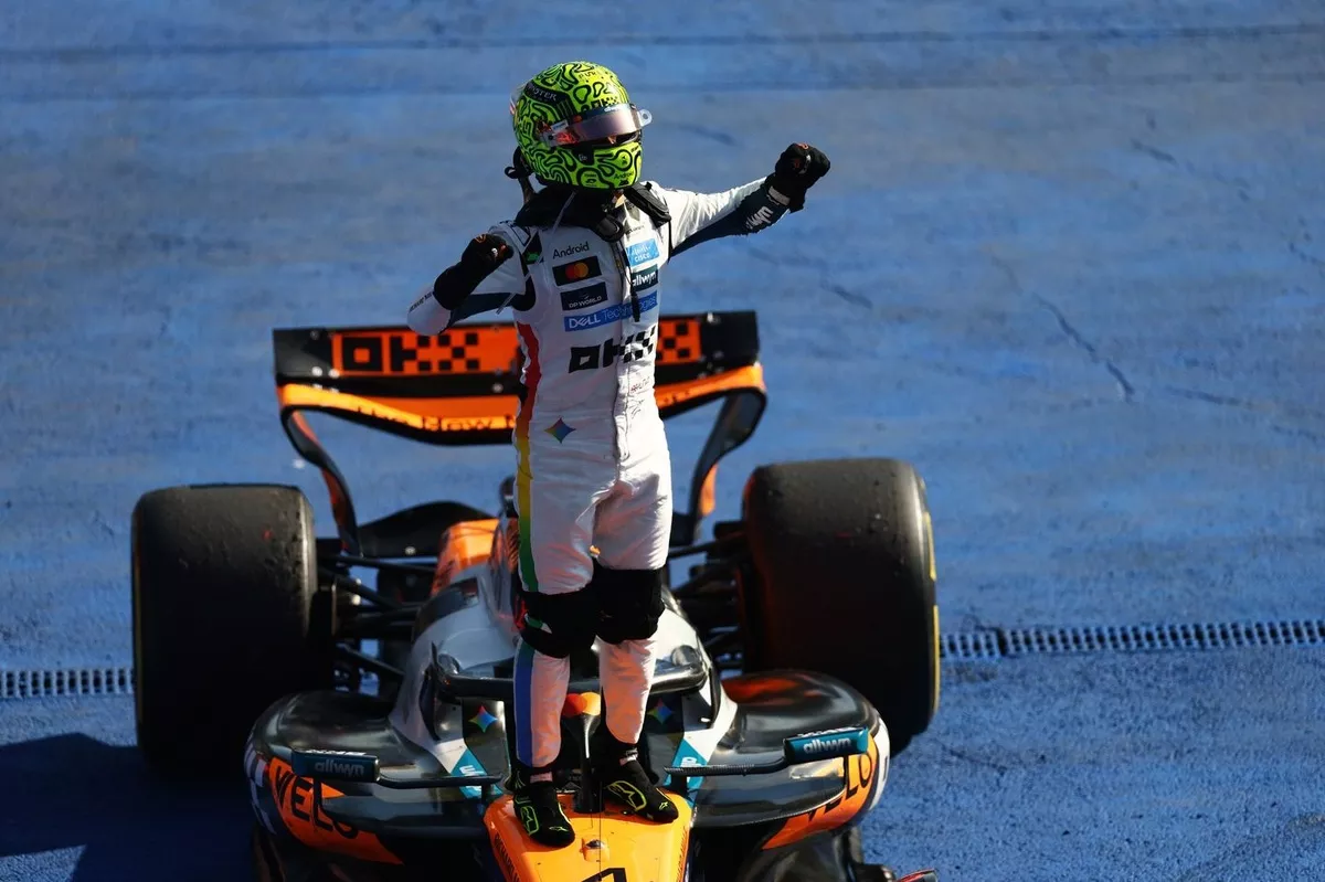 Lando Norris logra el Gran Premio de Ciudad de México