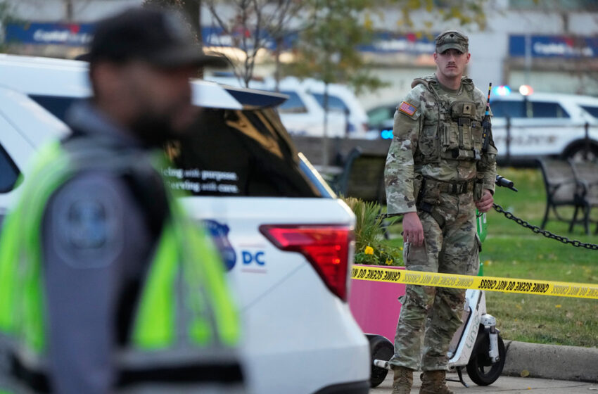  Disparan a militares en las cercanias de la Casa Blanca
