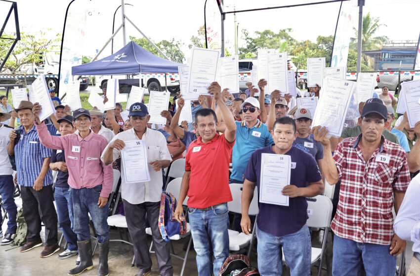  El Canal, ANATI y PNUD apoyan a familias de río Indio