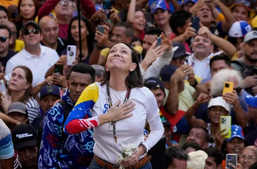  Venezolana María Corina Machado, no estará en Oslo