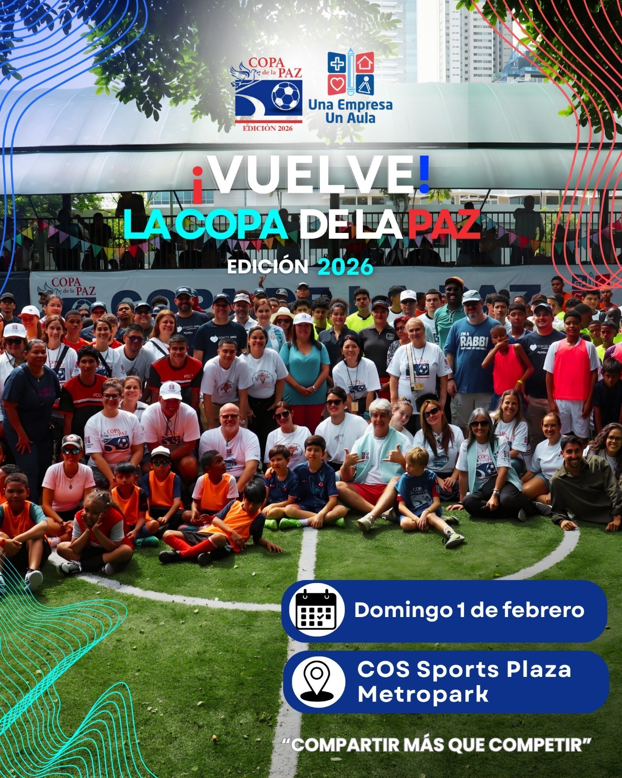 Inscripciones para la "Copa de la Paz 2026"