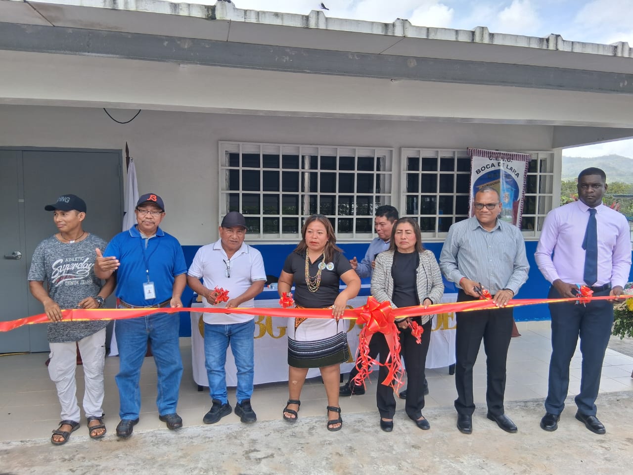 Nuevo Centro Educativo Básico General en la  comunidad de Boca de Lara, en el territorio  Wounaan.