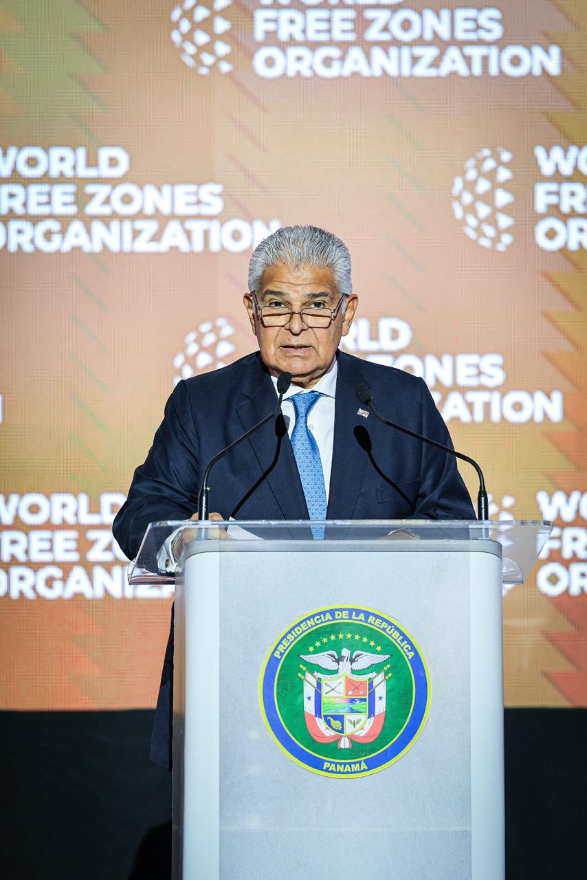 Presidente Mulino envía  mensajes de Panamá a lideres empresariales del comercio mundial