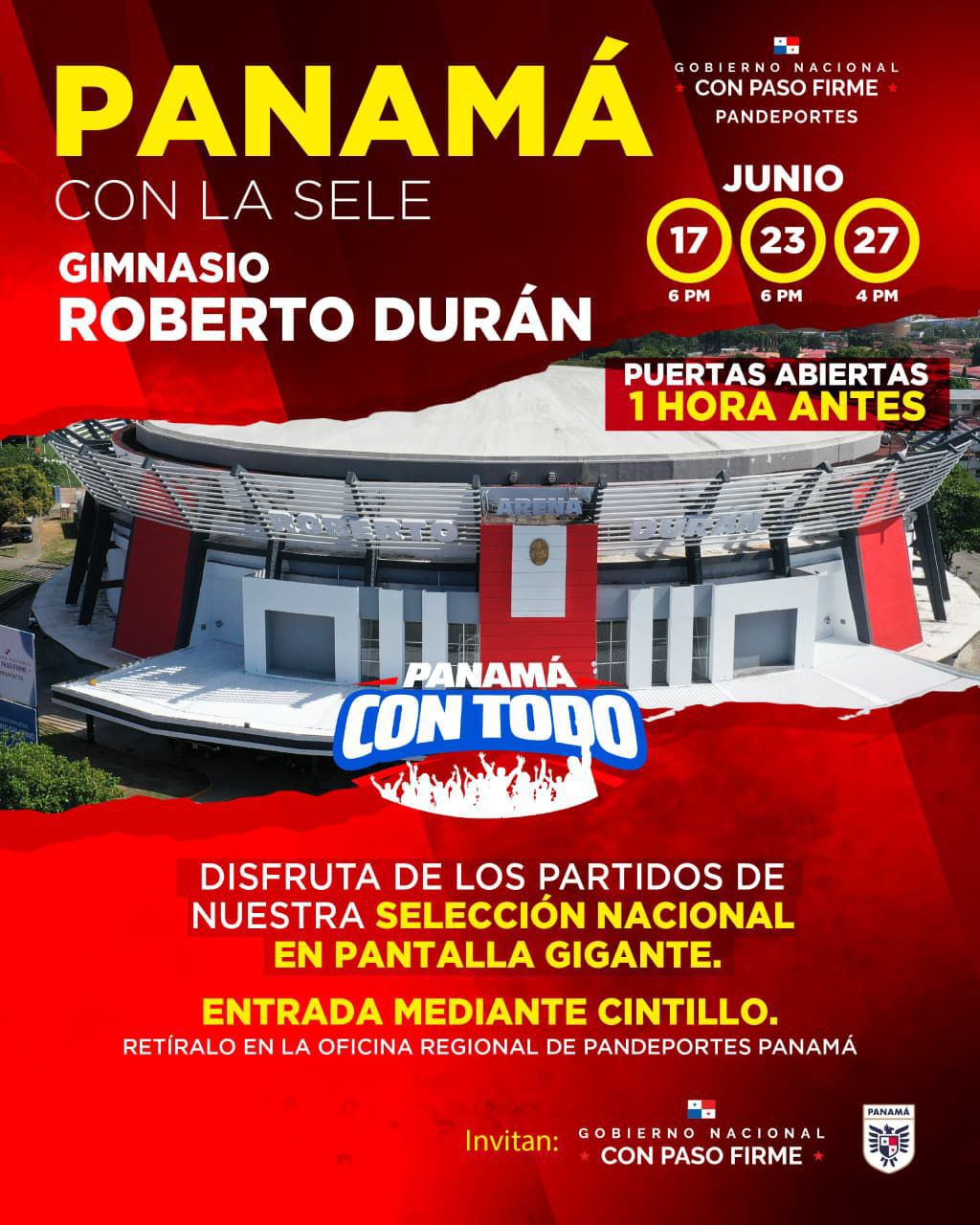 PANAMÁ,  CON LA SELE