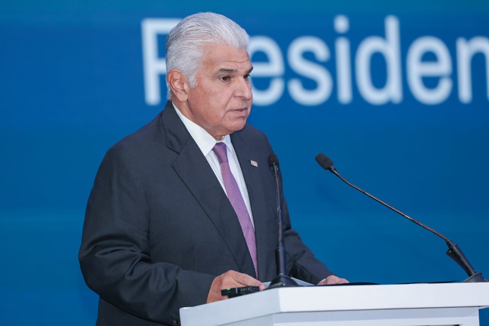 Presidente Mulino sugiere defender imagen de Panamá como anfitrión de inversiones