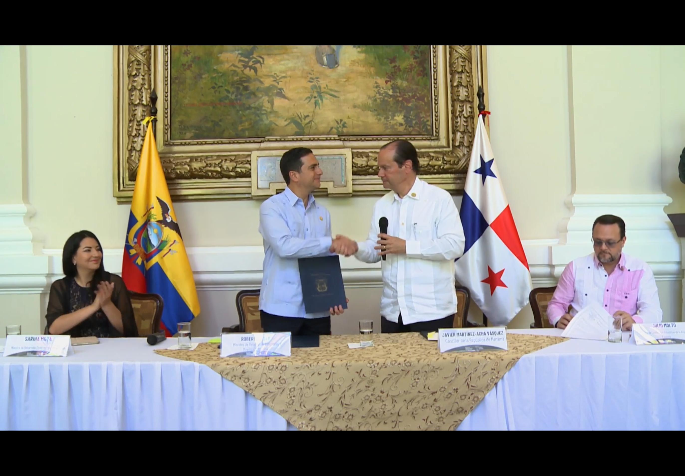 Panamá y Ecuador suscriben Acuerdo de Complementación Económica