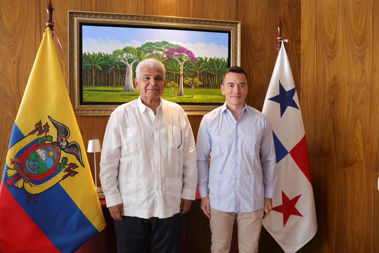 Presidentes Mulino y Noboa acuerdan impulsar el proyecto de interconexión eléctrica