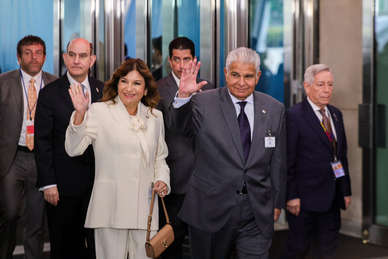 Presidente Mulino y Primera Dama participan en inauguración de  la Asamblea de la ONU