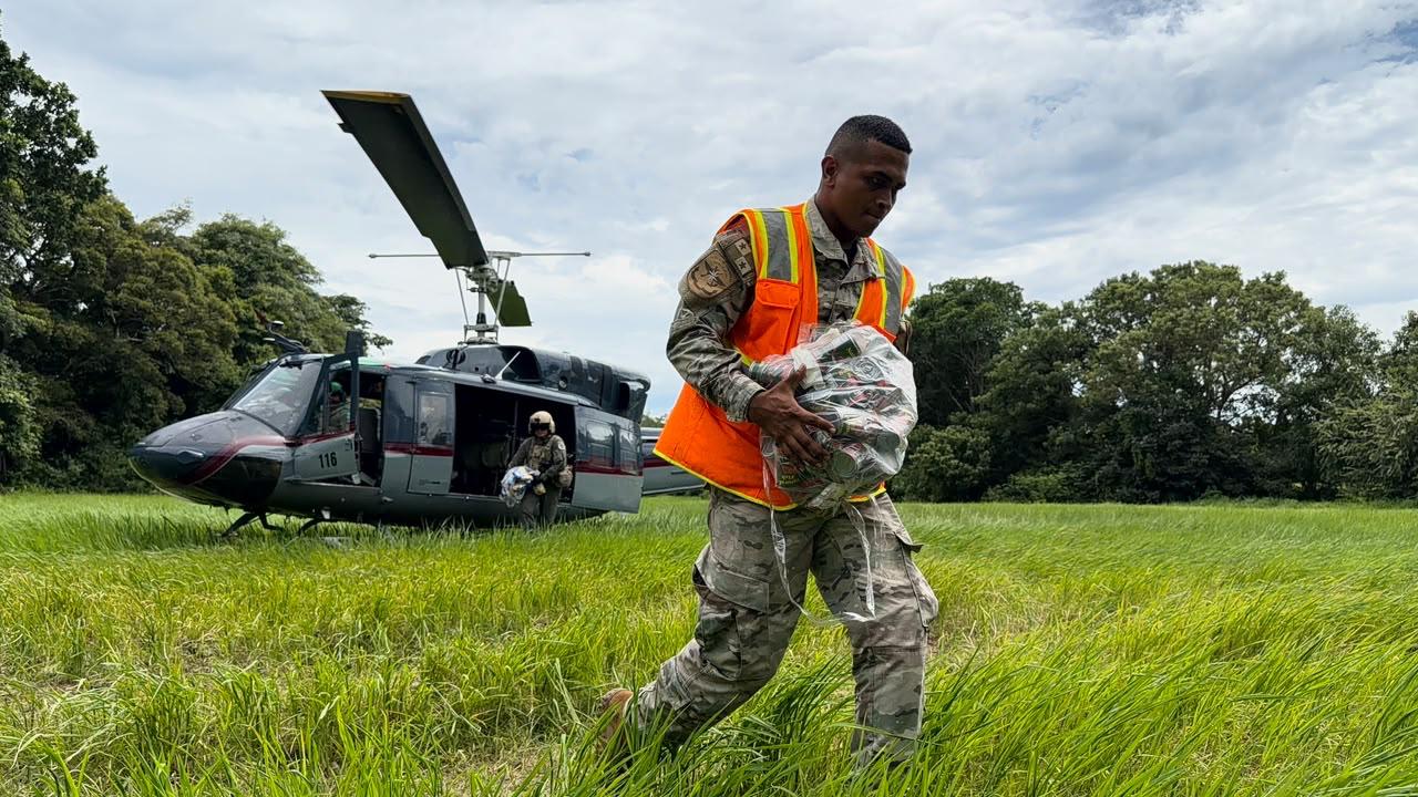 Más de cien mil libras en artículos de ayuda humanitaria