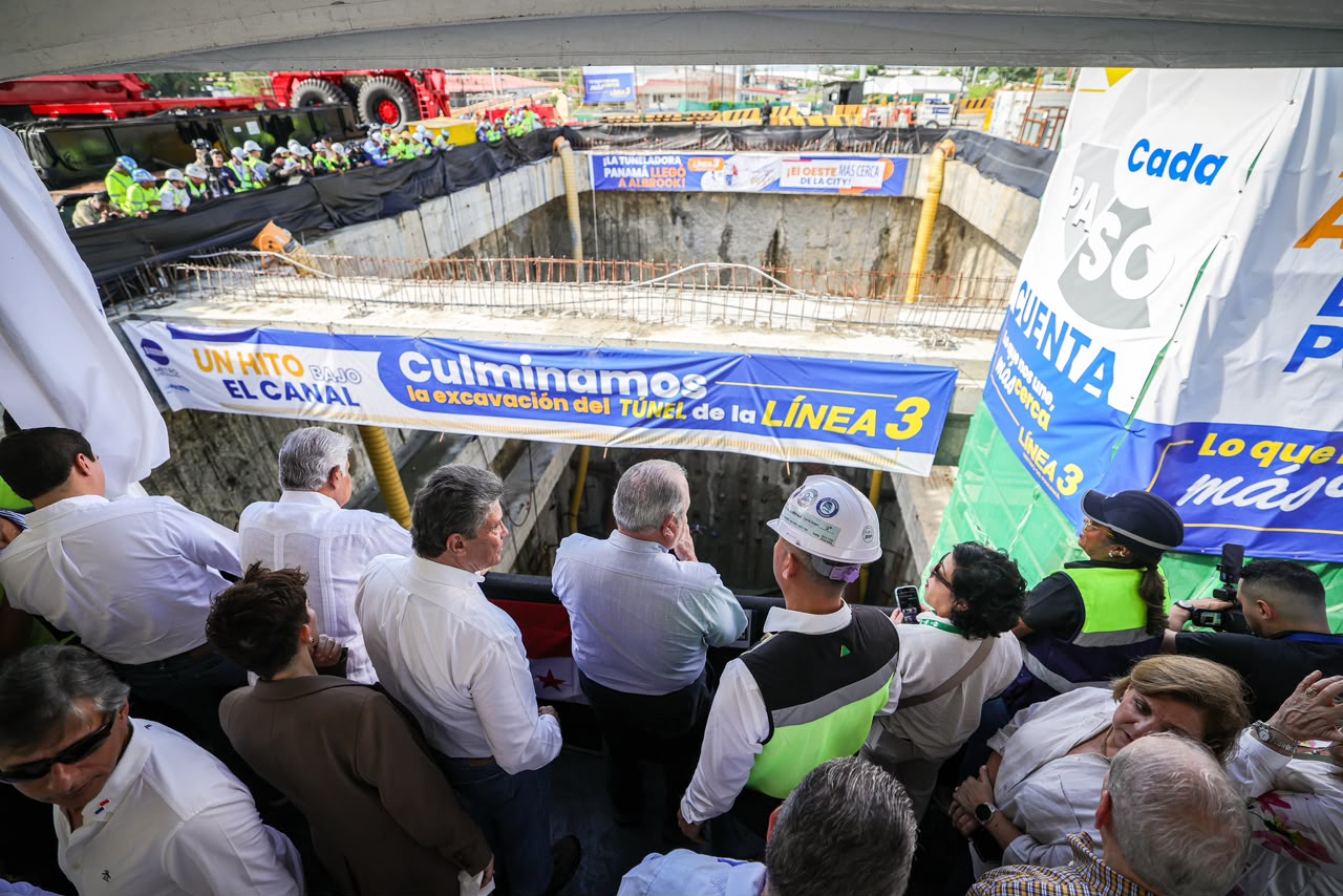 Tuneladora Panamá llega a Albrook, luego del reimpulso a la obra de la Línea 3 por la administración Mulino